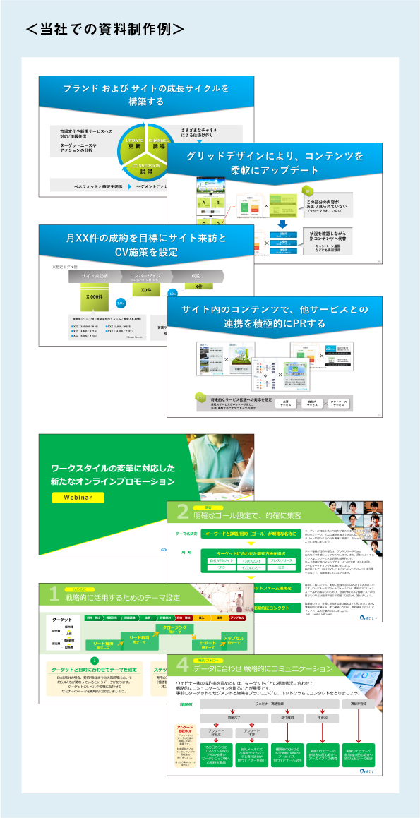 提案内容をわかりやすく、魅力的に伝えられていますか